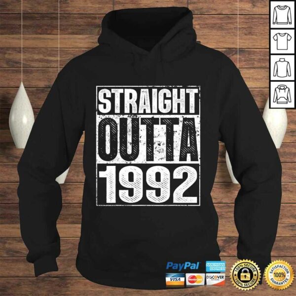 Official Straight Outta 1992 28th Bithday GIft 28 Years Old Birthday Shirt