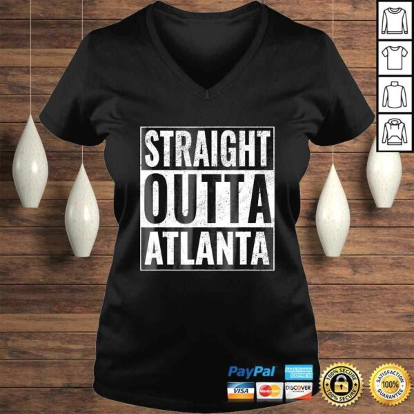 Official Straight Outta Atlanta – Straight Out of Atlanta Gift TShirt