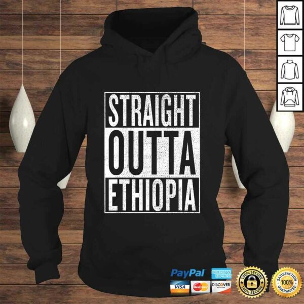 Official Straight Outta Ethiopia Great Travel & Gift Idea Shirt