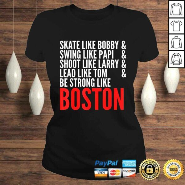 Official Strong Like Boston Massachusetts Sports TShirt Gift