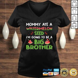 Official Summer Big Brother AnnouncemenShirt Watermelon Baby Reveal V-Neck T-Shirt