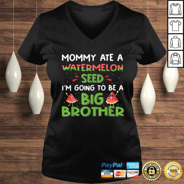 Official Summer Big Brother AnnouncemenShirt Watermelon Baby Reveal V-Neck T-Shirt