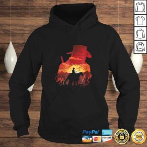 Official Sunset Cowboy RDR2 Cool Gaming T-shirt 3 Official Sunset Cowboy RDR2 Cool Gaming T shirt 4