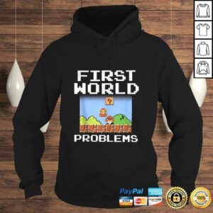 Official Super Mario Retro 8 Bit First World Problems TShirt 3 Official Super Mario Retro 8 Bit First World Problems TShirt 4