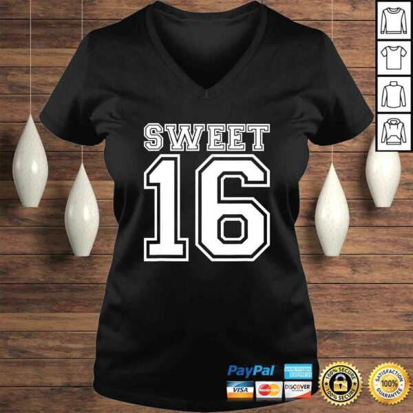 Official Sweet 16 birthday Shirt