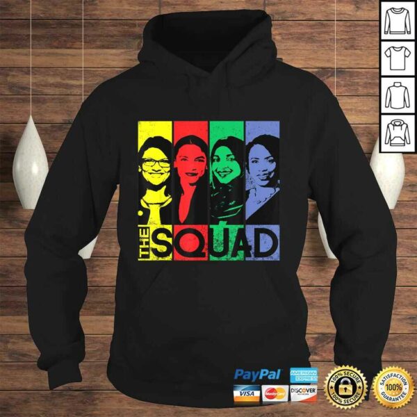 Official THE SQUAD AOC Ilhan Omar Tlaib Pressley FeminisTShirt