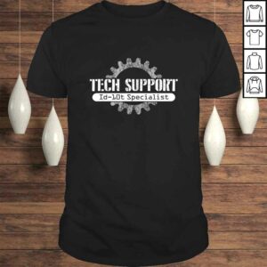 Official Tech Support ID10T Computer Idiot Joke Shirt Official Tech Support ID10T Computer Idiot Joke Shirt