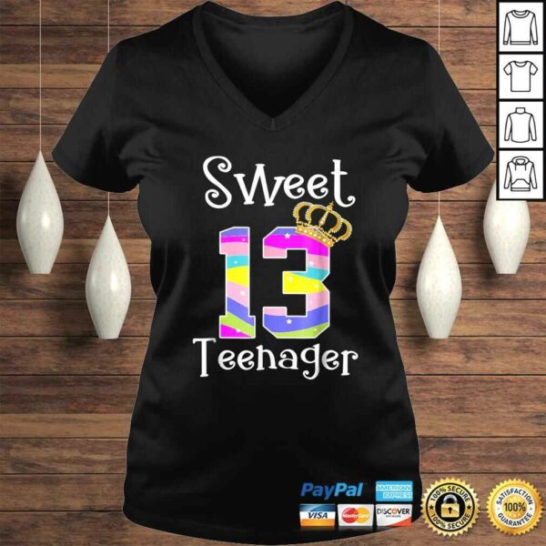 Official Teenager Shirt -13th Birthday Gift- Sweet 13 Tee