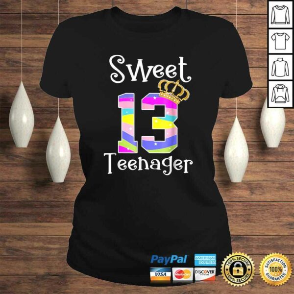 Official Teenager Shirt -13th Birthday Gift- Sweet 13 Tee