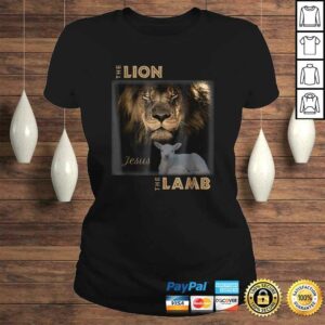 Official The Lion And The Lamb Jesus Gift Top 2 Official The Lion And The Lamb Jesus Gift Top 3