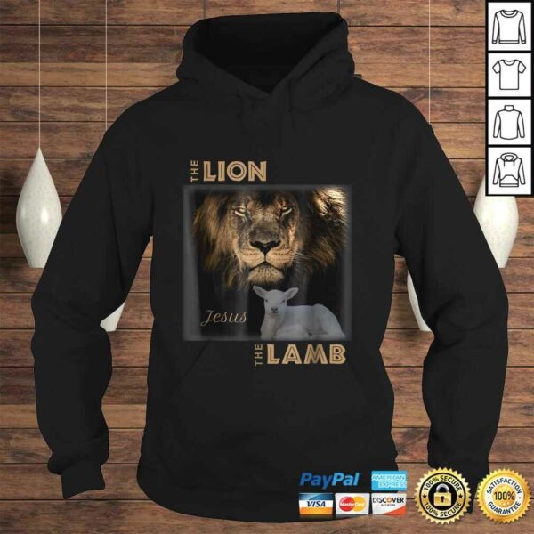 Official The Lion And The Lamb Jesus Gift Top