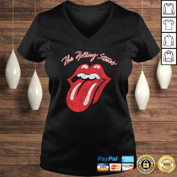 Official The Rolling Stones Script Tongue Logo SweaTShirt