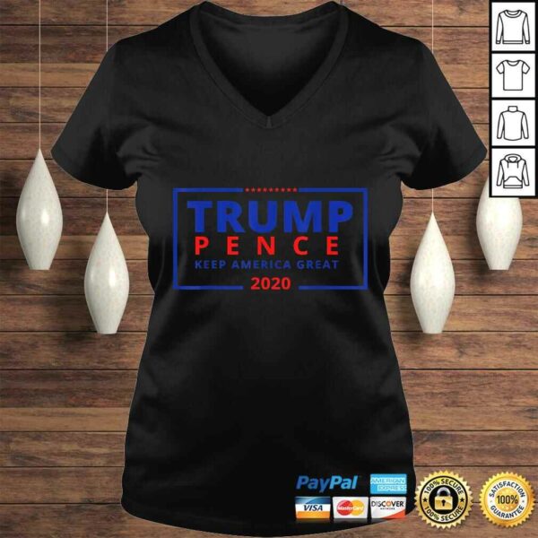 Official Trump Pence Campaign Logo Keep America Great Rally TShirt