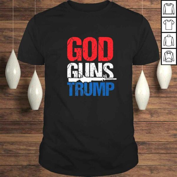 Official US Republican USA Patriot God Guns Trump Shirt