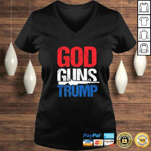 Official US Republican USA Patriot God Guns Trump Shirt