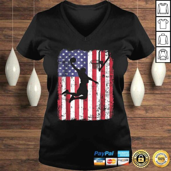 Official USA American Flag Basketball Shirt