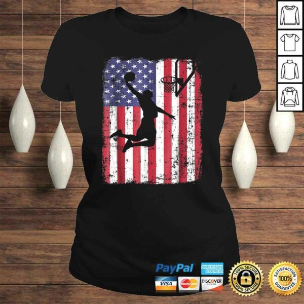 Official USA American Flag Basketball Shirt