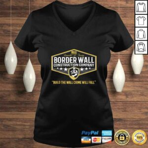 Official USA Donald Trump Border Wall Construction Co TShirt 1 Official USA Donald Trump Border Wall Construction Co TShirt 2
