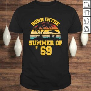 Official Vintage 50th Birthday Summer Of 69 Shirt 1969 Birthday V-Neck T-Shirt Official Vintage 50th Birthday Summer Of 69 Shirt 1969 Birthday V-Neck T-Shirt