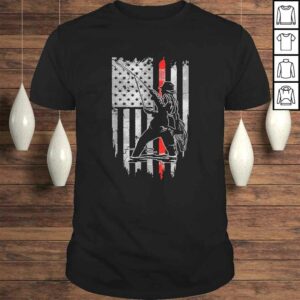 Official Vintage Fishing Top American Flag Fly Fishing Thin Red Line Shirt Official Vintage Fishing Top American Flag Fly Fishing Thin Red Line Shirt