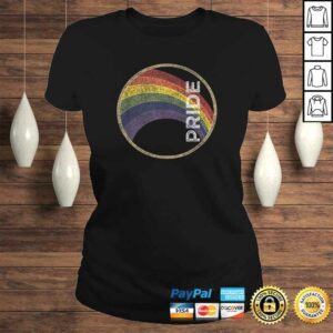 Official Vintage Rainbow Gay Pride V-Neck T-Shirt 2 Official Vintage Rainbow Gay Pride V Neck T Shirt 3