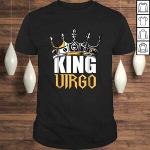 Official Virgo Birthday Gifts King Virgo Zodiac V-Neck T-Shirt Official Virgo Birthday Gifts King Virgo Zodiac V-Neck T-Shirt