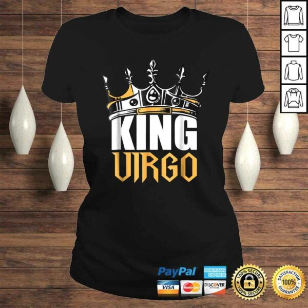 Official Virgo Birthday Gifts  King Virgo Zodiac V-Neck T-Shirt