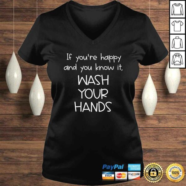 Official Wash Your Hands V-Neck T-Shirt