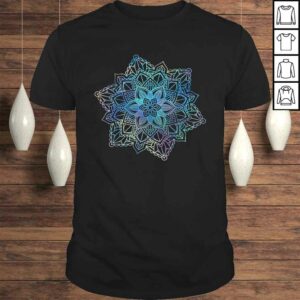 Official Watercolor Mandala Sacred Fractal Geometry Art Good Vibe TShirt Official Watercolor Mandala Sacred Fractal Geometry Art Good Vibe TShirt