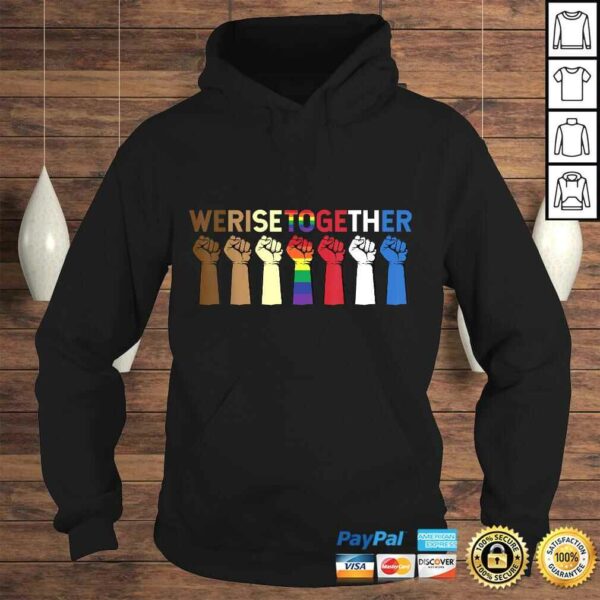 Official We Rise Together Equality Awesome Black History Month TShirt