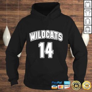 Official Wildcats 14 Jersey TShirt 3 Official Wildcats 14 Jersey TShirt 4