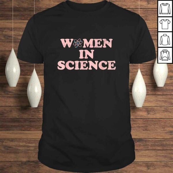 Official Women In Science Vintage Chemistry Biology Student Teacher TShirt