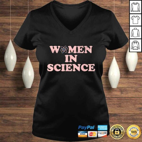 Official Women In Science Vintage Chemistry Biology Student Teacher TShirt