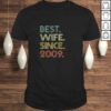 Official Womens 11th Wedding Anniversary Gift Wife Since 2009 Christmas T-shirt