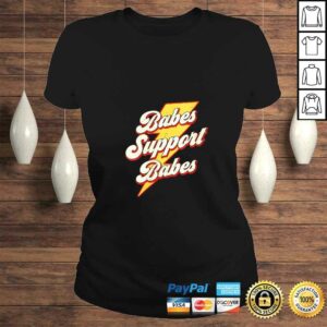 Official Womens Babes Support Babes Feminist Feminism Girl Women Tee T-Shirt 2 Official Womens Babes Support Babes Feminist Feminism Girl Women Tee T Shirt 3