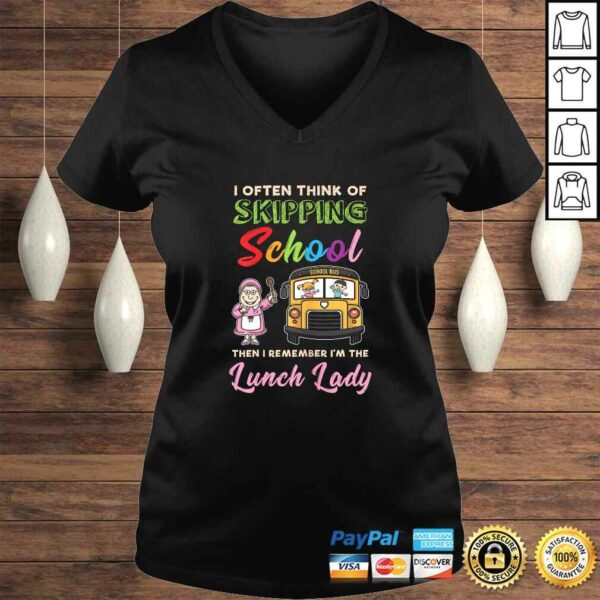 Official Womens Funny School Lunch Lady Cafeteria Lunch Lady Squad TShirt