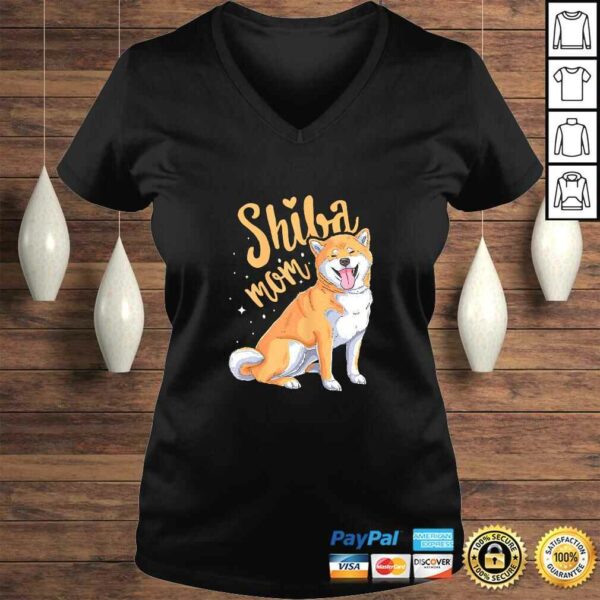 Official Womens Funny Shiba Inu Mom Dog Lover Gift for Shiba Inu Owner Shirt