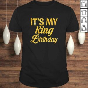 Official Womens It’s My king Birthday! Couples Matching Birthday TShirt Official Womens It’s My king Birthday! Couples Matching Birthday TShirt