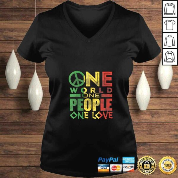 Official Womens Jamaican One Love Shirt Rasta Reggae Men Women Gift Kids Tee Shirt
