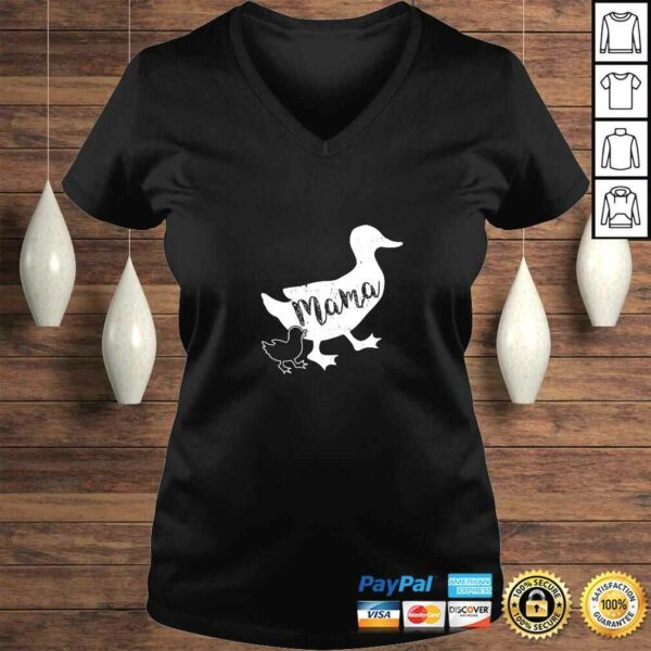 Official Womens Mama Duck and 1 Duckling, Fun Mom Shirt, Mom of 1 TShirt