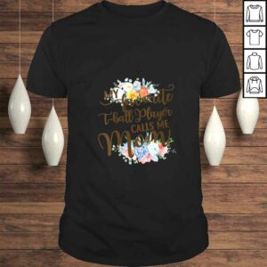 Official Womens My Favorite Tball Player Calls Me Mom Proud Mother VNeck Tee T-Shirt Official Womens My Favorite Tball Player Calls Me Mom Proud Mother VNeck Tee T-Shirt