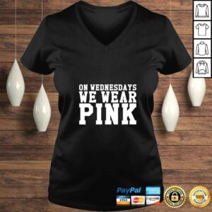 Official Womens On Wednesdays We Wear Pink TShirt