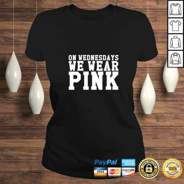 Official Womens On Wednesdays We Wear Pink TShirt