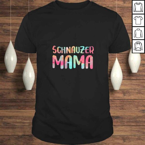 Official Womens Schnauzer Mama Shirt Mothers Day TShirt Gift