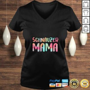 Official Womens Schnauzer Mama Shirt Mothers Day TShirt Gift