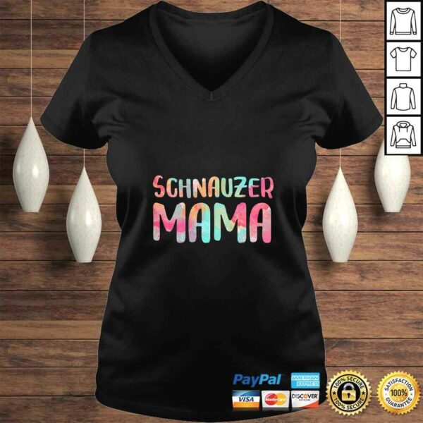 Official Womens Schnauzer Mama Shirt Mothers Day TShirt Gift