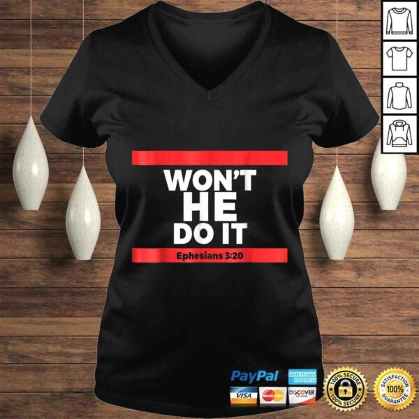 Official Wont He Do IShirt