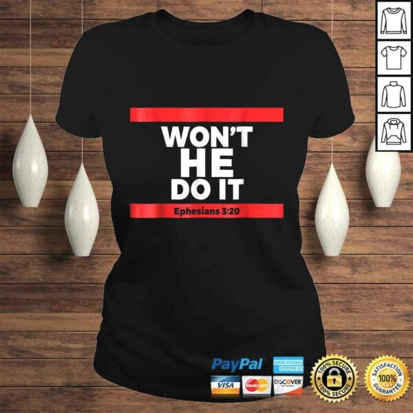 Official Wont He Do IShirt