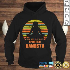 Official Yoga Spiritual Gangsta Namaste Vintage Gift Top 4