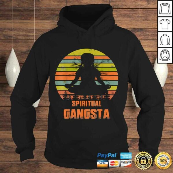 Official Yoga Spiritual Gangsta Namaste Vintage Gift Top